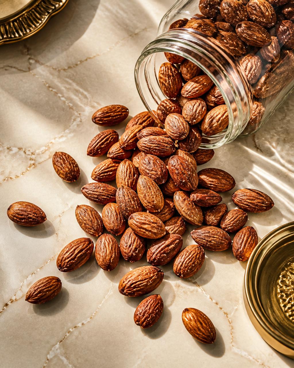 Roasted almonds
